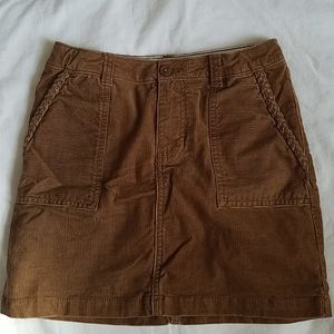 Lands' End Girls Corduroy Skort